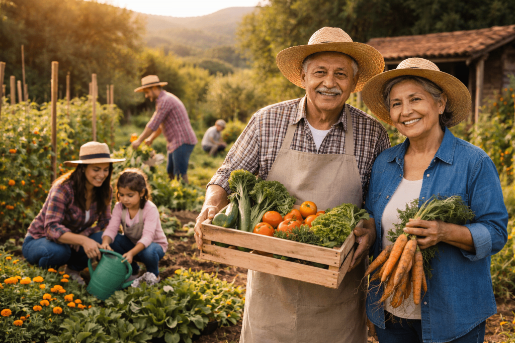 apoyo a la soberanía alimentaria en comunidades